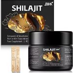 Résine Shilajit pure de qualité supérieure riche en oligo-éléments pour le système immunitaire, 50 g de résine biologique pure de l'Himalaya