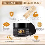 Résine Shilajit pure de qualité supérieure riche en oligo-éléments pour le système immunitaire, 50 g de résine biologique pure de l'Himalaya – Image 2