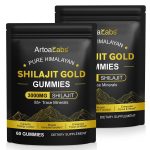 ArtoaaLabs Pure  Shilajit Gold Gummies 3000MG - 60 Gummies – Image 3