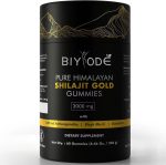Gummies Biyode Pure Shilajit Gold 3000MG - 60 Gummies