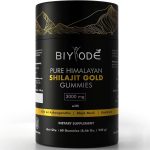 Gummies Biyode Pure Shilajit Gold 3000MG - 60 Gummies