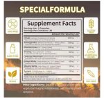Shilajit Capsules Himalayan 8-en-1 Concentré Organique- 15250MG d'ingrédients actifs par portion - 60 Capsules – Image 4