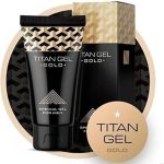 Titan Gel Gold  - 50 ml - Élargissement Pénis - Augmentation Érection - Lubrifiant - Nouvelle formule - Efficace