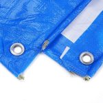 Bâche bleue 4x3 Métres - Tout usage, résistante aux intempéries, pour bateau, voiture, outils ATE – Image 2