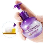 Dentifrice Blanchissant Intensif au Fruit de la Passion – Élimination des Taches (Café, Thé, Tabac) – Formule Naturelle au Sorbitol & Menthol – Haleine Fraîche & Protection de l'Émail – Flacon Pompe 110 ml