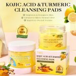 Tampons Nettoyants à l'Acide Kojique et au Curcuma – 50 Patches – Nettoyage Profond, Éclat Naturel et Anti-Acné – Exfoliation pour Peaux Sensibles – Image 2