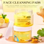 Tampons Nettoyants à l'Acide Kojique et au Curcuma – 50 Patches – Nettoyage Profond, Éclat Naturel et Anti-Acné – Exfoliation pour Peaux Sensibles – Image 4