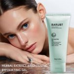 Gel Exfoliant aux Extraits d'Herbes POUQUR  – Gommage Visage et Corps au Collagène et Chlorella – 50g – Image 3