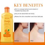 Lotion Clarifiant Mooyam à l'Extrait d'Orange et Vitamine C – Corps & Mains (300ml) – Image 3