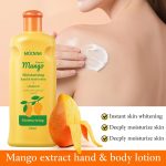 Lait Hydratant Clarifiant MOOYAM à l'Extrait de Mangue & Vitamine E - 300ml – Image 4