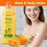 Lait Hydratant Clarifiant MOOYAM à l'Extrait de Mangue & Vitamine E - 300ml – Image 6