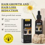 Sérum de Croissance Capillaire - 5X Traitement Anti-Chute Intensif aux Extraits de Plantes - Densifiant, Fortifiant et Nourrissant - 30ml – Image 2