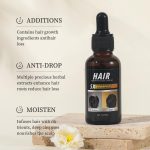 Sérum de Croissance Capillaire - 5X Traitement Anti-Chute Intensif aux Extraits de Plantes - Densifiant, Fortifiant et Nourrissant - 30ml – Image 4