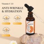 Sérum Visage Vitamine C 23 – Soin Intensif & Anti-Rides – Enrichi en Super Vitamine E et Acide Hyaluronique – 30ml – Image 3