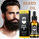 Huile de Croissance Barbe – Accélérateur de Pousse et Densité – Soin Nourrissant Naturel pour une Barbe Plus Épaisse, Longue et Saine – 30ml