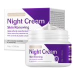 Crème de Nuit Régénérante aux Céramides et Niacinamide – Soin Réparateur Barrière Cutanée et Éclat – 50g