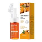 Nettoyant Visage à l'Extrait de Racine de Gingembre – Mousse Nettoyante Purifiante avec Brosse Intégrée – Anti-Excès de Sébum et Éclat – 120ml