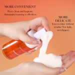 Nettoyant Visage à l'Extrait de Racine de Gingembre – Mousse Nettoyante Purifiante avec Brosse Intégrée – Anti-Excès de Sébum et Éclat – 120ml – Image 5