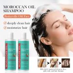 Shampooing Hydratant à l'Huile de Maroc DOLANJN – 250ml - Réparation Cheveux Colorés & Secs - Sans Sulfate, Sans Phosphate, Sans Parabène – Image 3