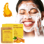 Savon clarifiant FATAZEN au Curcuma et Acide Kojique – Nettoyant Visage & Corps Anti-Acné - 100g – Image 3