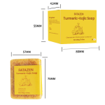 Savon clarifiant FATAZEN au Curcuma et Acide Kojique – Nettoyant Visage & Corps Anti-Acné - 100g – Image 6