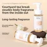 Mousse de Bain aux Huiles Essentielles YUEJIN - Fragrance "Courtyard Tea" - 250ml – Image 2