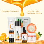 Coffret Routine Éclat MOÔYAM à la Vitamine C – Blanchissant, Hydratant et Anti-Âge – Pack Complet 5-en-1 – Image 2