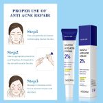 MÔOYAM Crème Anti-Acné à l'Acide Salicylique 2% – Soin Réparateur Ciblé : Contrôle de l'Excès de Sébum, Hydratation Profonde et Lissage de la Peau – 20g – Image 4