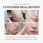 Masque de Nuit au Collagène "Collagen Night Wrapping Mask" – Soin Visage Hydratant, Anti-Âge POUQUR – 75ml – Image 3