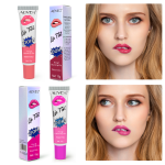 Pack de 2 x Encre à Lèvres Peel-Off – Gloss Magique Longue Tenue et Sans Transfert – Teintes Fruitées Naturelles – 2 x 15g – Image 2