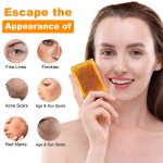 Savon ikzee® au Citron, Curcuma et Acide Kojique – Éclat du Teint, Anti-Taches et Rajeunissement – Ingrédients Naturels - 100g