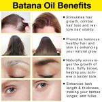 Kit Repousse Cheveux Batana – Fortifiant, Anti-Chute et Réparateur - 100% Pure & Naturelle WORSAM®  – 60ml + 120g – Image 6