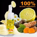 Nettoyant Mousse Acide Kojique & Curcuma – Éclat du Teint & Anti-Imperfections – Avec Brosse Exfoliante Intégrée – YECUCE  – 150ml – Image 6