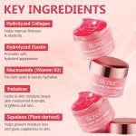 Crème Gelée au Collagène IKZEE – Soin Hydratant Intense & Anti-Âge – Effet "Glass Skin" Radiant – Formule au Collagène Hydrolysé, Niacinamide & Squalane – Tout Type de Peau – 100ml – Image 5