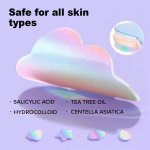 Lanemay Pimple Patches – 144 Patchs Hydrocolloïdes Formes Amusantes – Soin Purifiant & Réparateur Anti-Acné – Image 4
