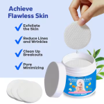 LANEMAY Disques à l'Acide Glycolique et Vitamines B3, B5, C & E – Exfoliation Douce, Anti-Âge et Éclat – 100 Pièces – Image 6