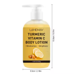 Lait Corporel au Curcuma et à la Vitamine C – Hydratant, Illuminateur et Nourrissant – Absorption Rapide – 200g – Image 6
