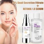 Coffret LANEMAY Anti-Âge & Éclat : Sérum Rétinol 1.0 & Crème 92% Mucine d'Escargot - Duo Régénérant Jour & Nuit – Image 2