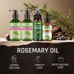 Kit Complet Soin Capillaire LANEMAY – Romarin & Menthe Poivrée - Shampoing, Après-Shampoing, Spray et Huile Essentielle - Fortifiant & Croissance – 4 Pièces – Image 5