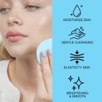 LANEMAY Cera-Nol Gel Toner Pads – 100 Disques Hydratants & Apaisants aux Céramides et Acide Hyaluronique – Image 4