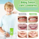 Dentifrice Bébé ATOANY – Sans Fluor, Goût Pastèque, Formule Naturelle et Sûre (60g)et Unifiée – Image 3