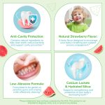 Dentifrice Bébé ATOANY – Sans Fluor, Goût Pastèque, Formule Naturelle et Sûre (60g)et Unifiée – Image 5