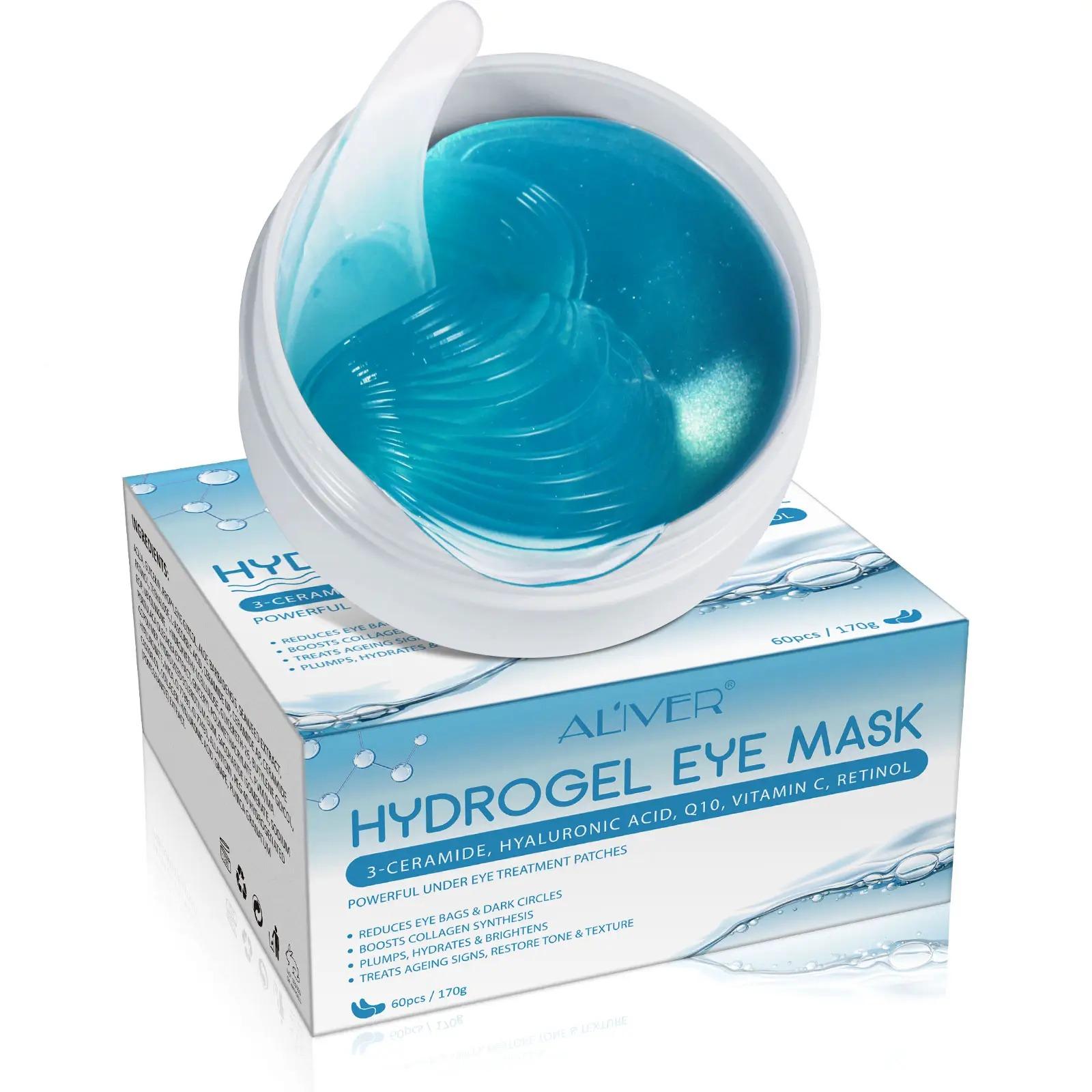gvc.product.image_.1773413841794.e4bfaef0-3466-40b0-a1f7-9fcb80ae1b2c.jpeg Masques Yeux Hydrogel ALIVER (60 pcs) – Soin Anti-Âge aux 3 Céramides, Rétinol et Acide Hyaluronique – Anti-Cernes, Poches et Rides - 60 Pcs – Image 1