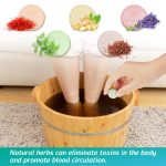 Sefudun - Galets Effervescents pour Bain de Pieds aux Huiles Essentielles (Pack de 10) – Image 2