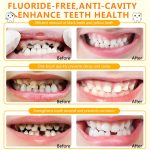 Duo Dentifrice pour bébé YECLUCE – Sans fluor, anti-cavités, saveurs fruits, sûr en cas d'ingestion (60g)x2 – Image 3
