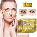 LIVER Masques Contour des Yeux au Collagène et Poudre d'Or – Soin Anti-Âge, Anti-Cernes et Anti-Poches (Pack de 10) – Image 2