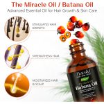 Huile de Batana Pure Tiuedu (60ml) – Soin Capillaire Bio pour la Croissance, le Renforcement et l'Hydratation des Cheveux et du Cuir Chevelu – Image 2