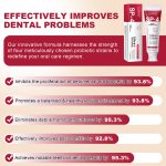 Dentifrice SP-4 ELAIMEI Ultra+ – Blanchiment Éclatant & Soin Probiotique Complet (120g) – Image 3