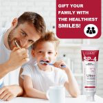 Dentifrice SP-4 ELAIMEI Ultra+ – Blanchiment Éclatant & Soin Probiotique Complet (120g) – Image 6