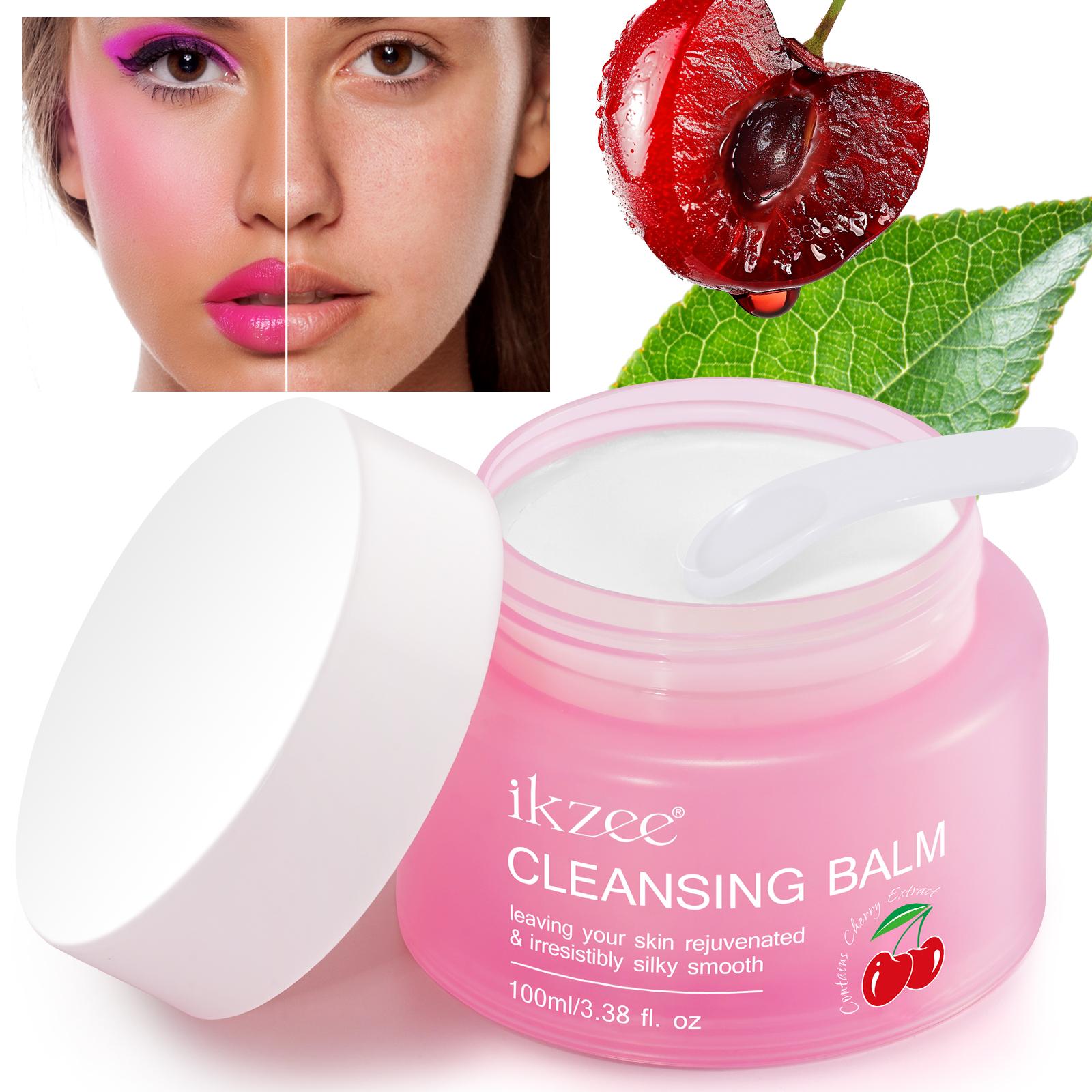 gvc.product.image_.1773581180105.6f9ea97d-407b-409d-a6fb-67bdcce7fcfd.jpeg Baume Démaquillant ikzee à l'Extrait de Cerise – Nettoyant Profond, Anti-Points Noirs & Hydratant – 100ml – Image 1